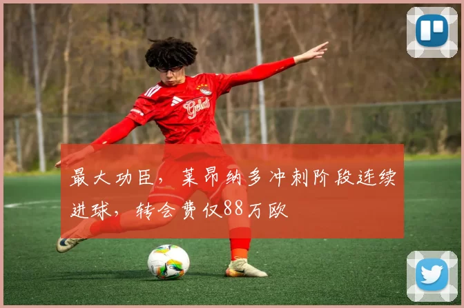 最大功臣，莱昂纳多冲刺阶段连续进球，转会费仅88万欧